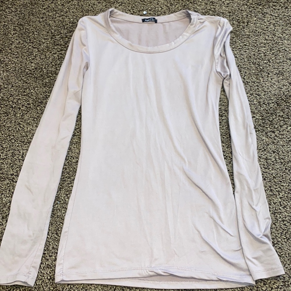 Long sleeve rue 21 purple top